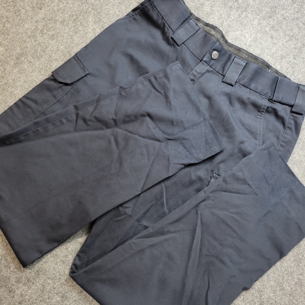 511 Tactical Pants Mens 34 Navy Blue Cargo Pockets Hiking Outdoor Straight Leg